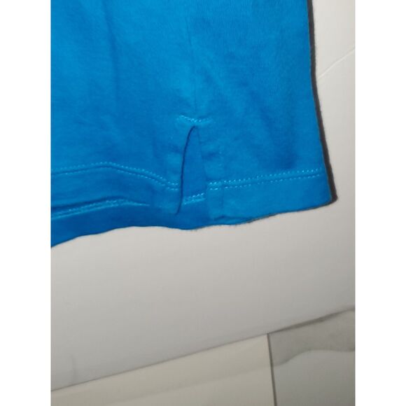 A Studio Works Women's Plus Sized Polo Shirt Blue Casual Activewear 2X - Picture 6 of 10